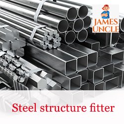 Steel structure fitter Mr. Bidhan Chandra Mondal in Hanskhali